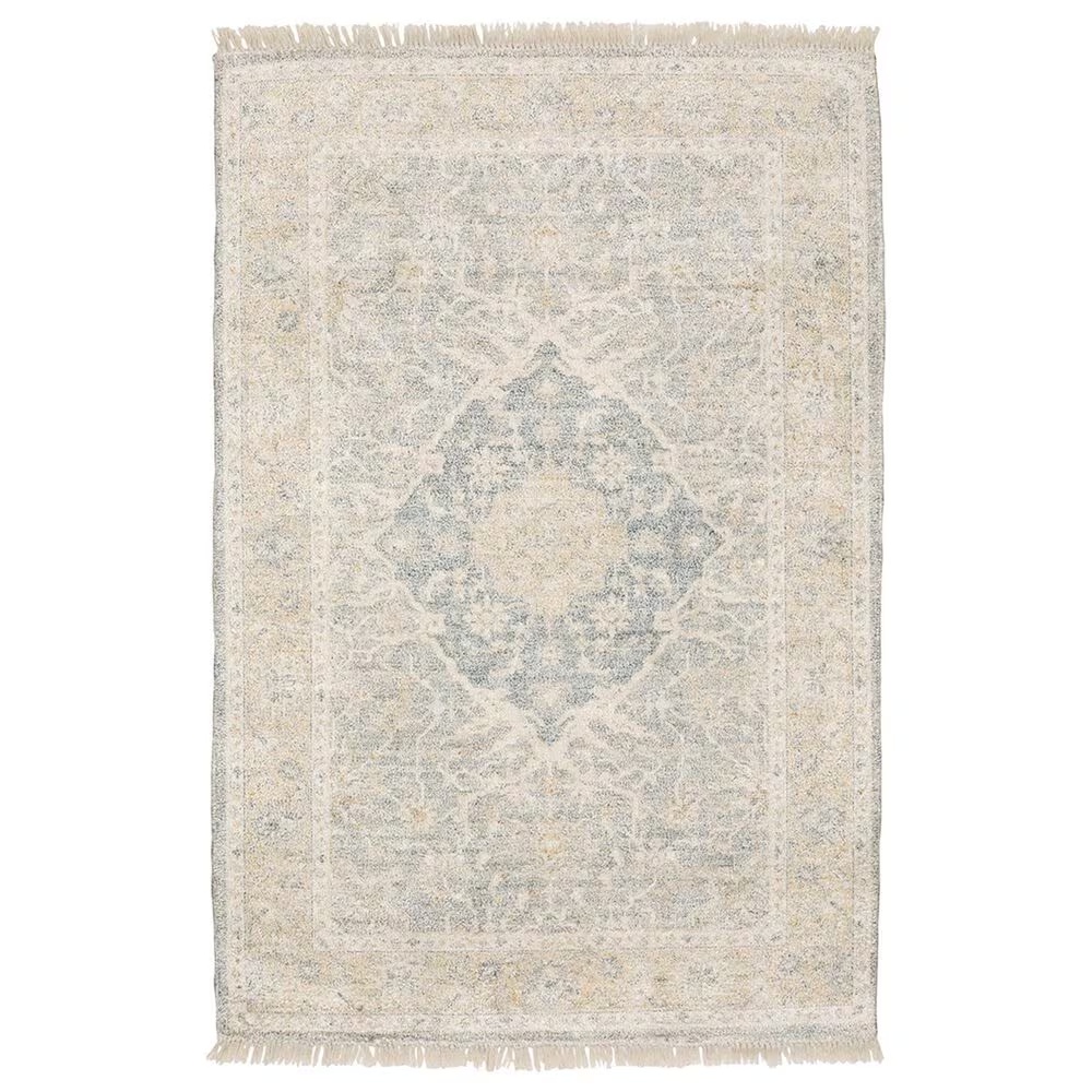 Oriental Weavers Malabar Ames 45307 8' x 10' Grey Area Rug