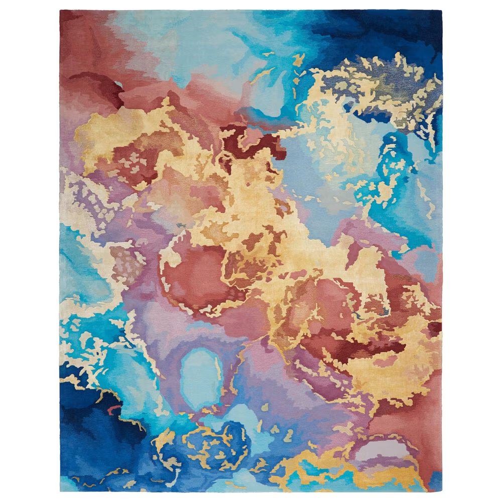 Nourison Prismatic PRS18 8'7" x 11'6" Multicolor Area Rug
