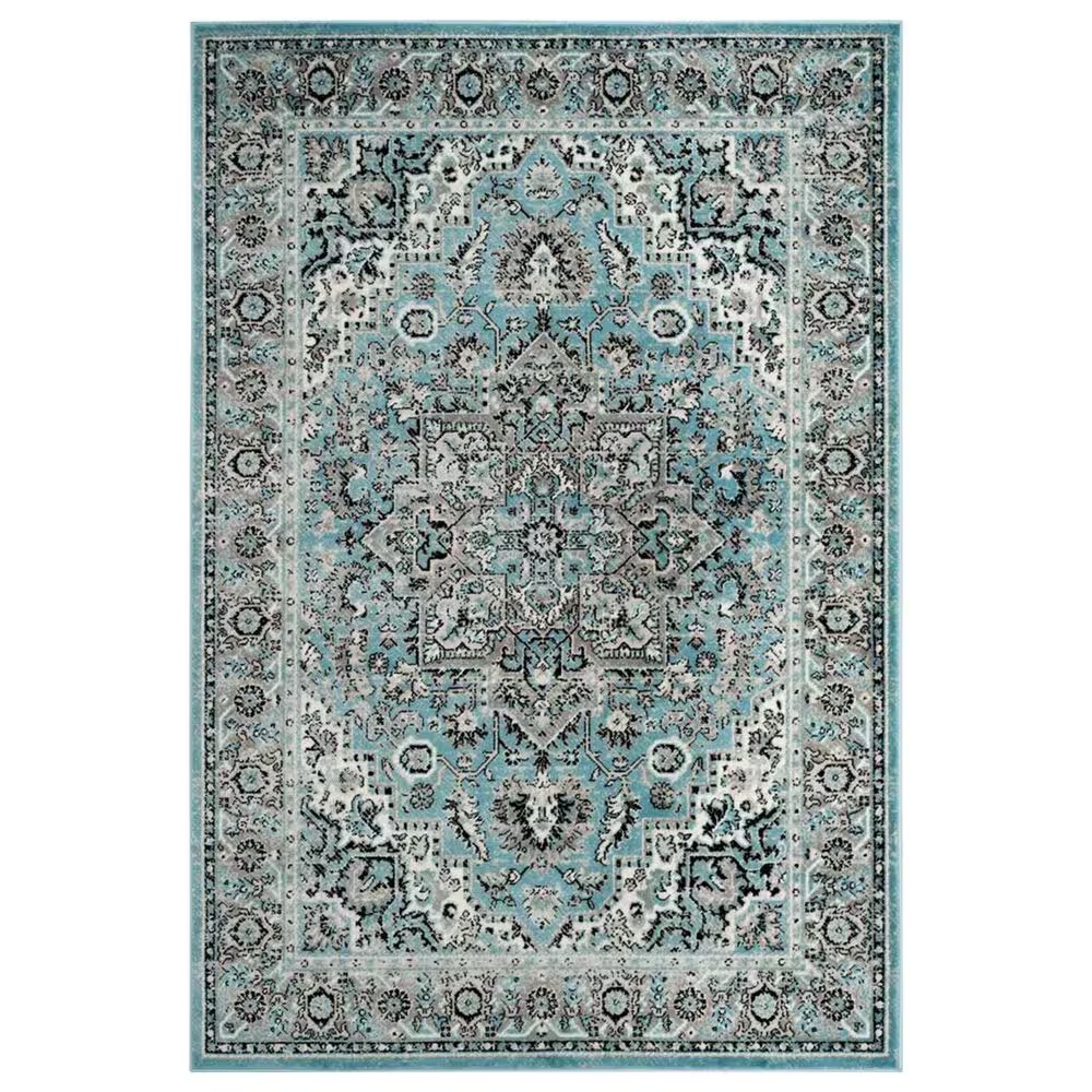 Safavieh Skyler SKY126M 6' x 9' Blue and Ivory Area Rug