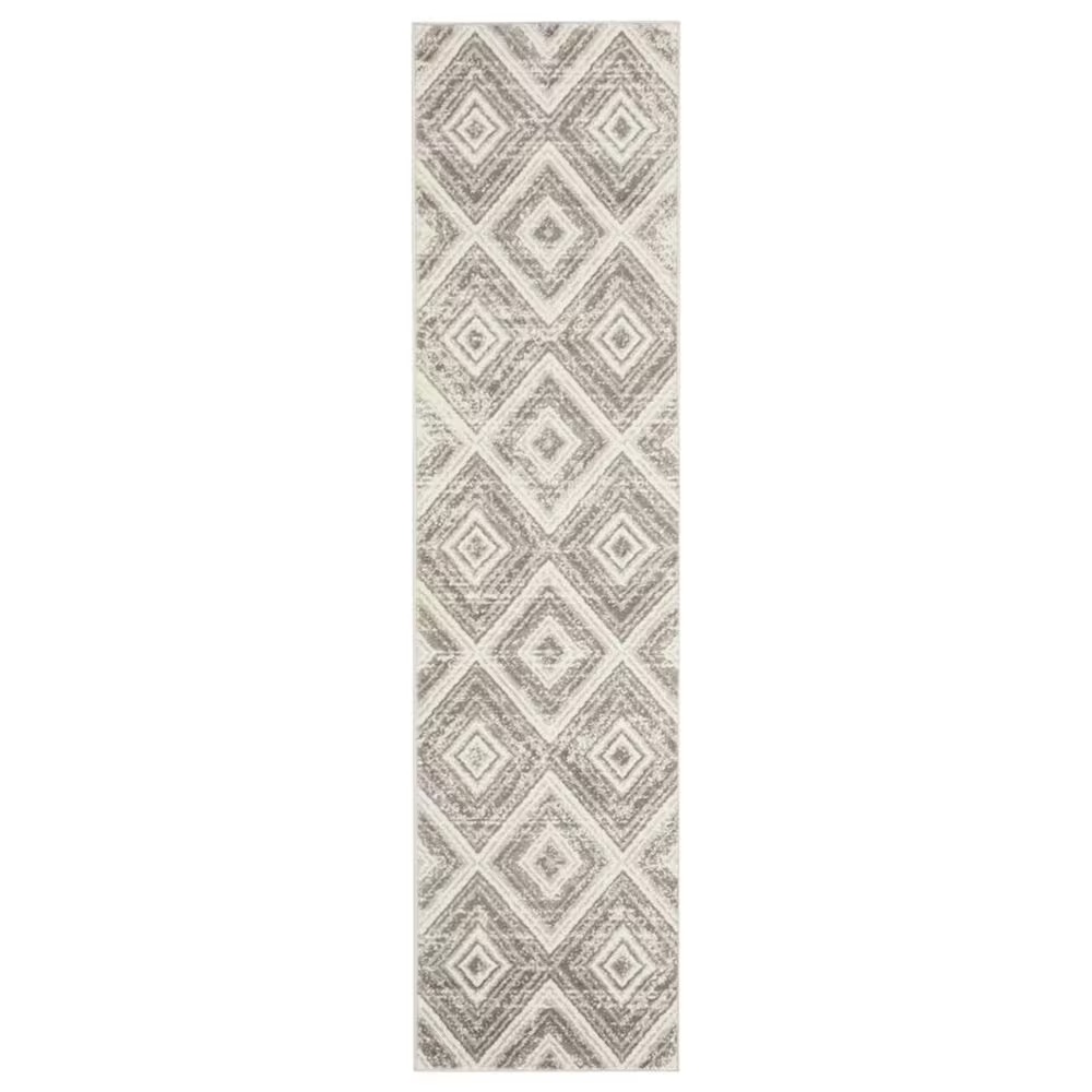 Safavieh Skyler SKY120K 2' x 12' Gray and Ivory Runner