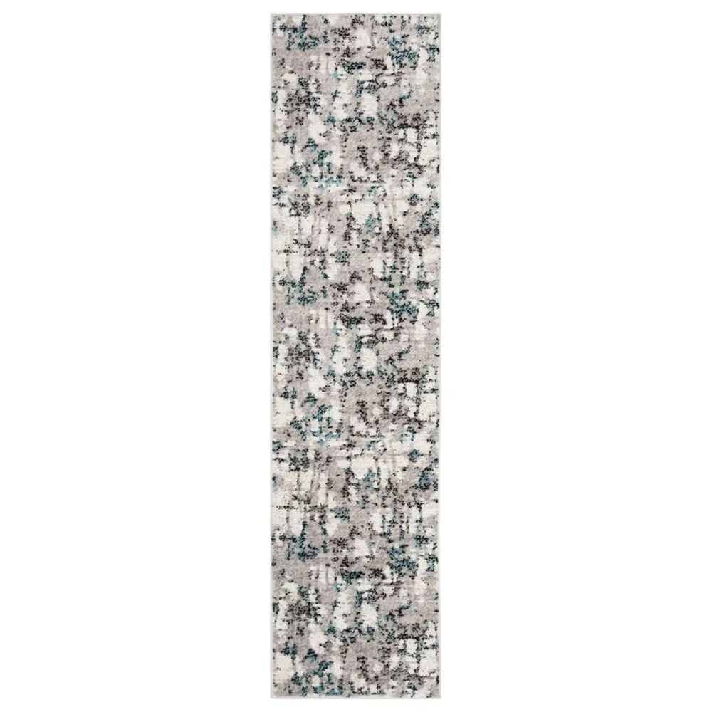 Safavieh Skyler SKY193B 2' x 14' Gray and Blue Runner