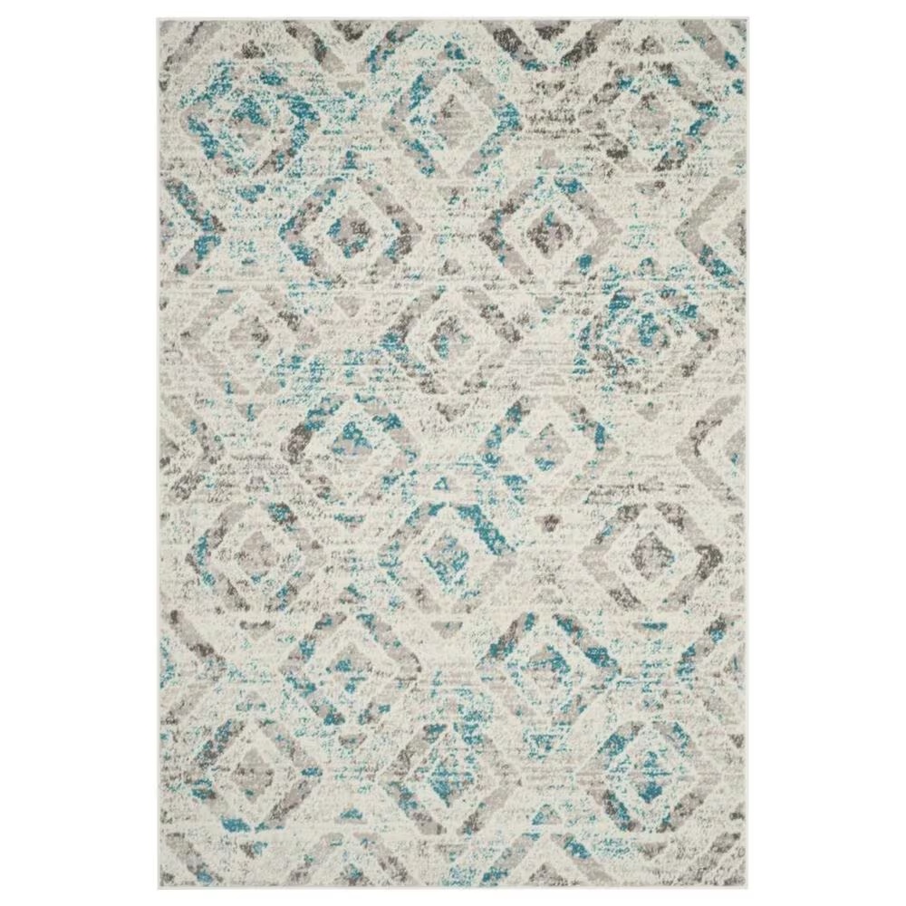 Safavieh Skyler SKY190D 6' x 9' Ivory and Blue Area Rug