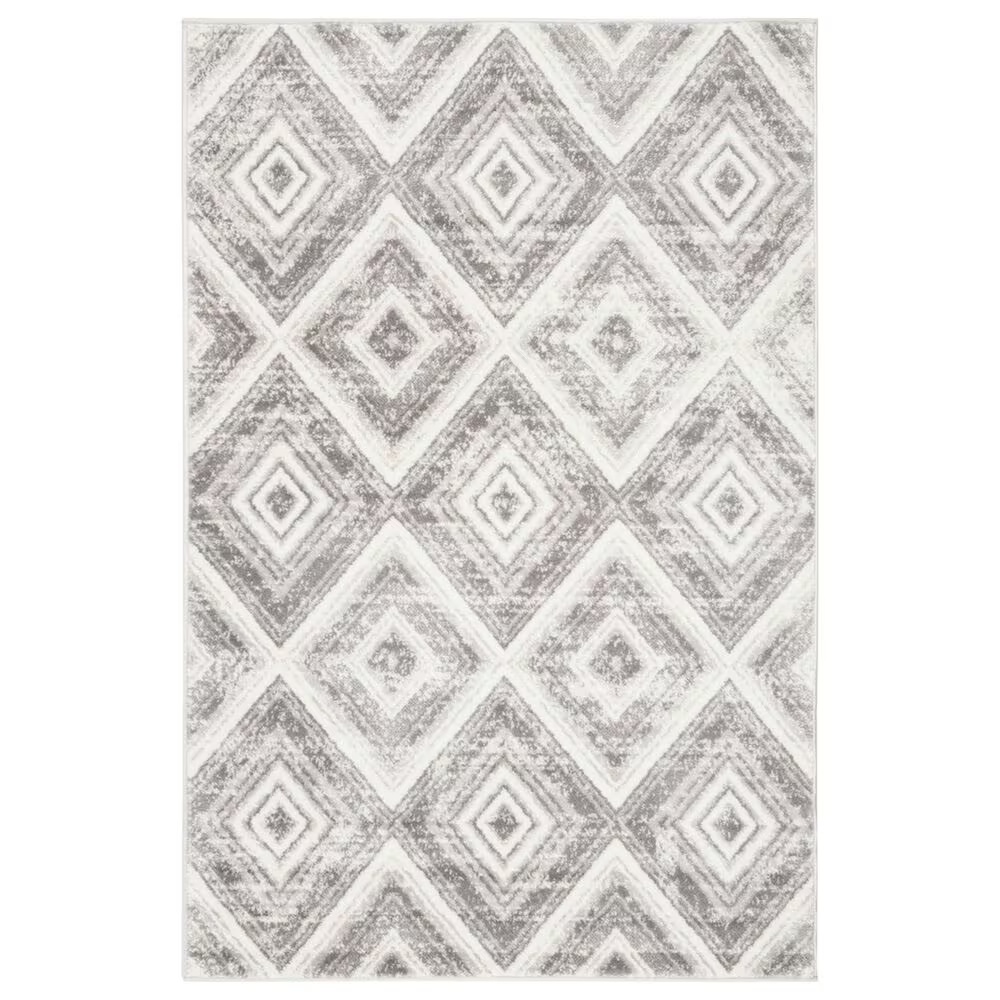 Safavieh Skyler SKY120K 4' x 6' Gray and Ivory Area Rug