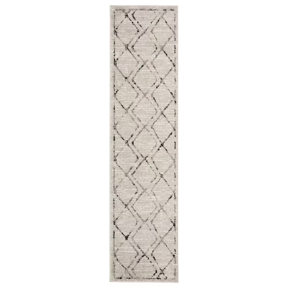 Safavieh Skyler 2' x 10' Ivory and Gray Runner