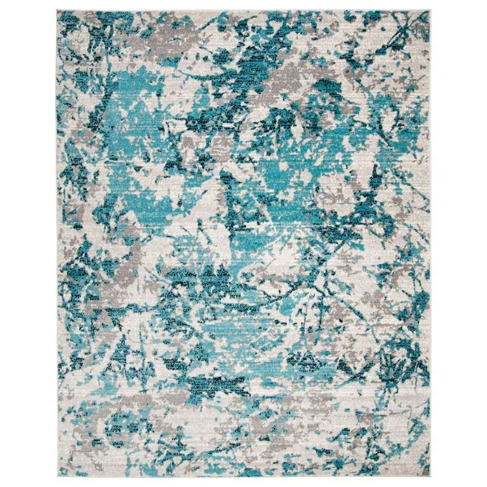 Safavieh Skyler SKY186M 10' x 14' Blue and Ivory Area Rug