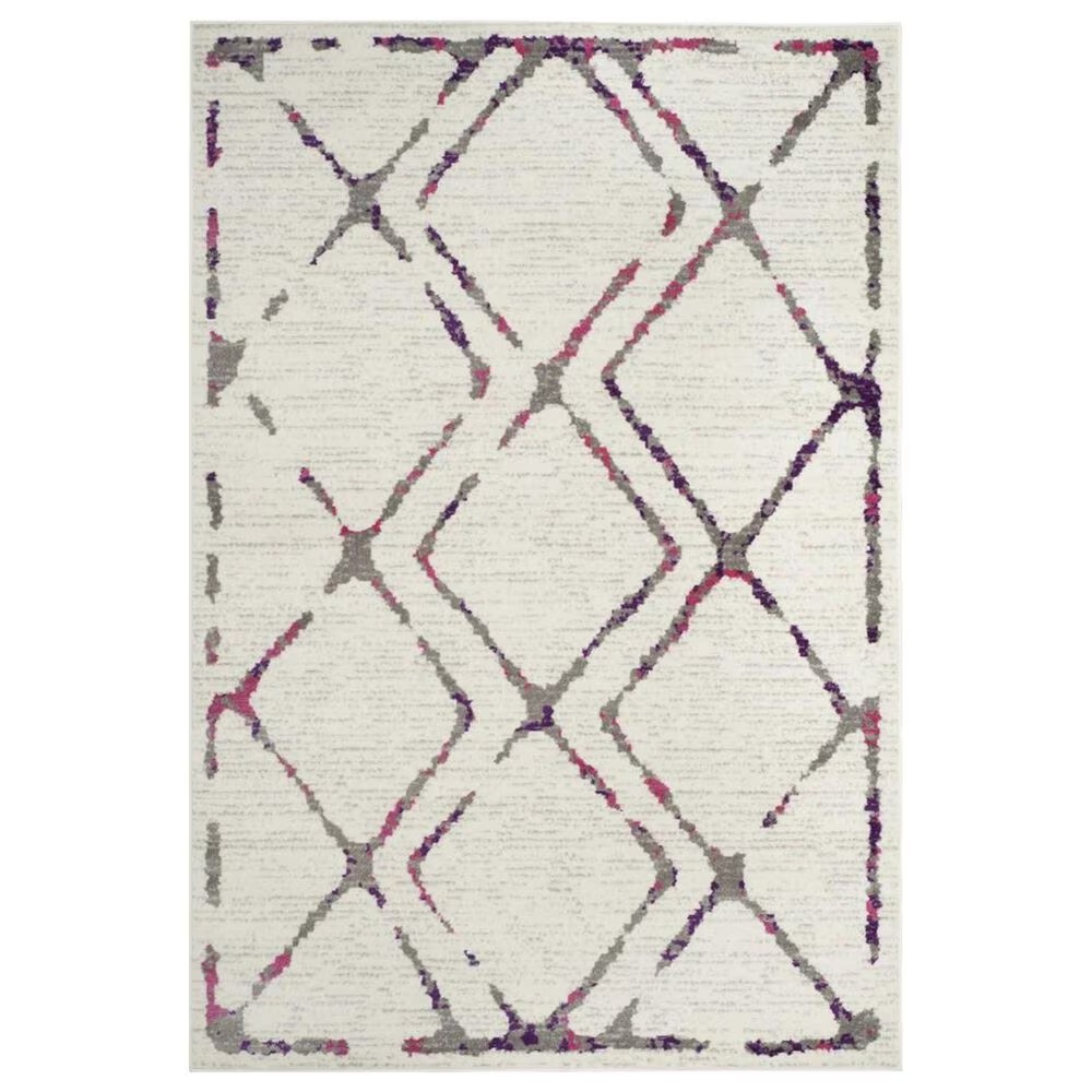 Safavieh Skyler SKY197F 4' x 6' Ivory and Pink Area Rug