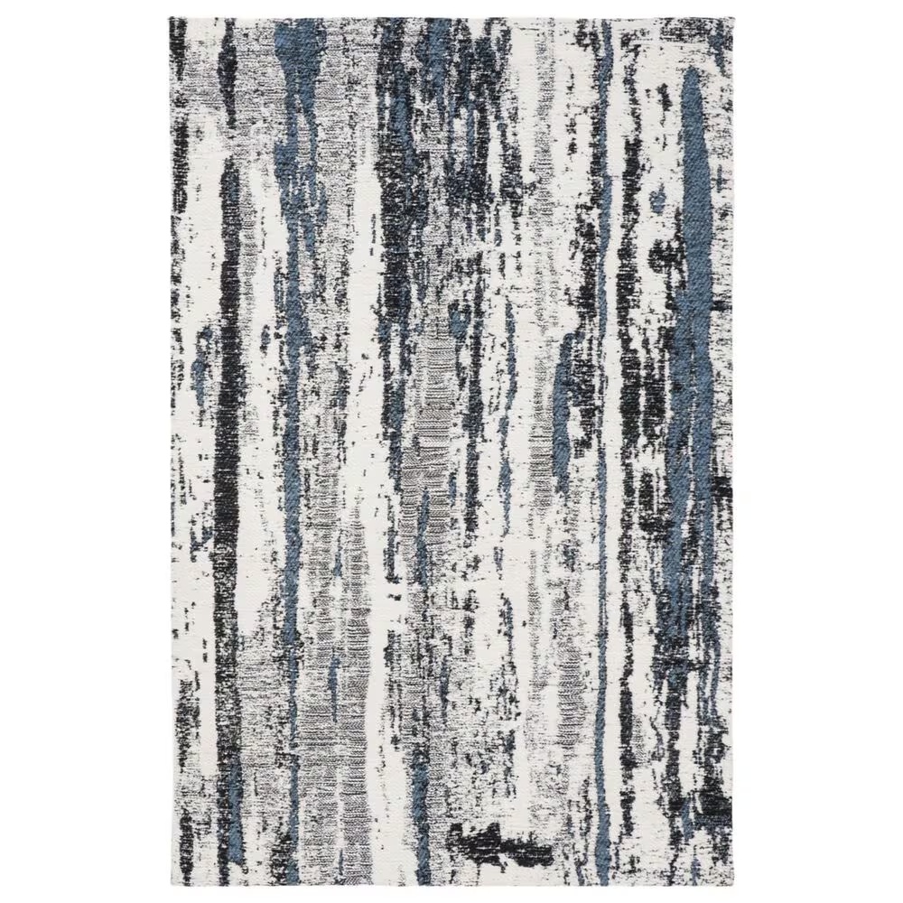 Safavieh Classic Vintage CLV702N 4' x 6' Navy and Ivory Area Rug
