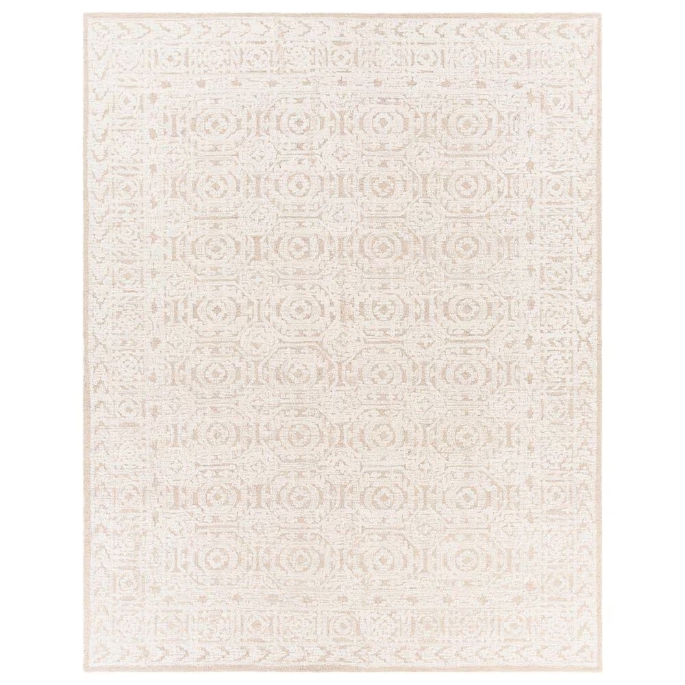 Surya Louvre Tan and Cream 10' x 14' Area Rug