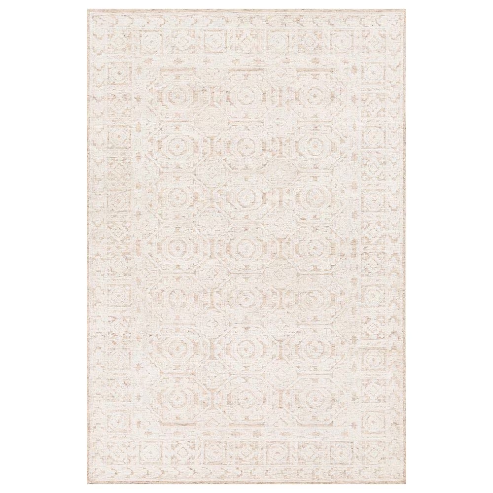 Surya Louvre LOU-2301 8' x 10' Khaki and Cream Area Rug