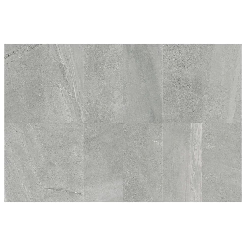 Dal-Tile Society Park Lane Gray 12" x 24" Unpolished Porcelain Tile