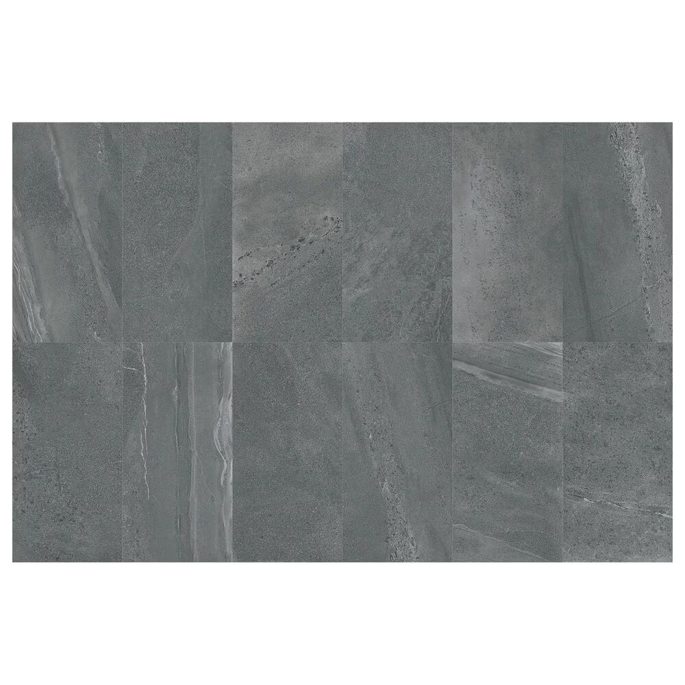Dal-Tile Society Union Smoke 12" x 24" Light Polished Porcelain Tile