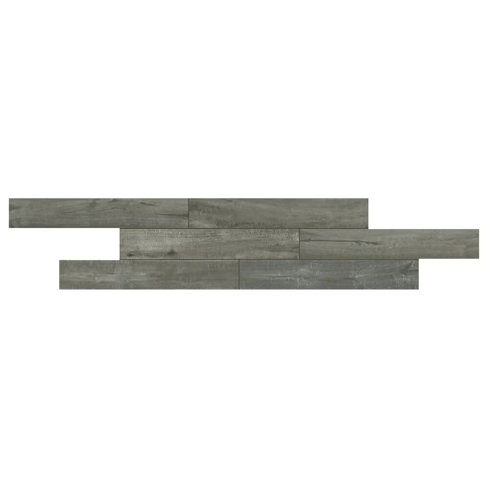 Dal-Tile Vicinity Gray Brown 6" x 36" Porcelain Tile