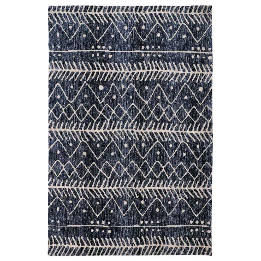 Feizy Rugs Colton 5' x 8' Denim Area Rug