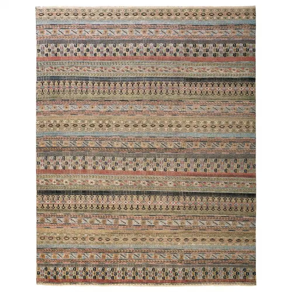 Feizy Payton 5'6" x 8'6" Pink and Multicolor Area Rug