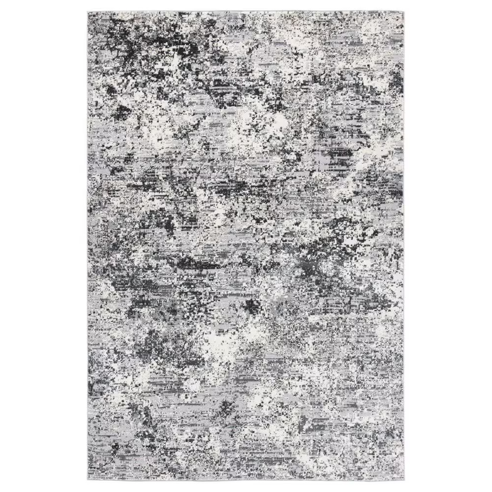 Safavieh Lagoon LGN570F 5'3" x 7'7" Ivory and Grey Area Rug