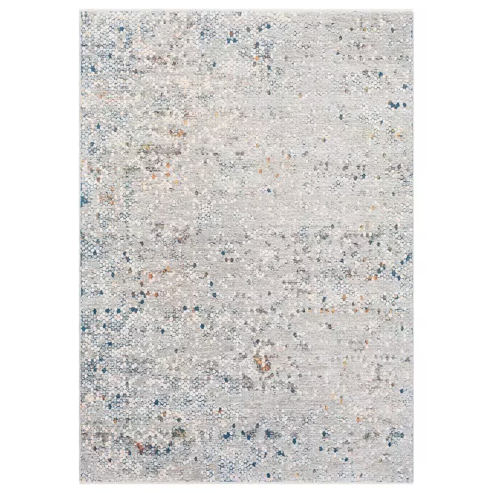 Surya Presidential PDT-2312 5' x 8' Green, Blue and Ivory Area Rug