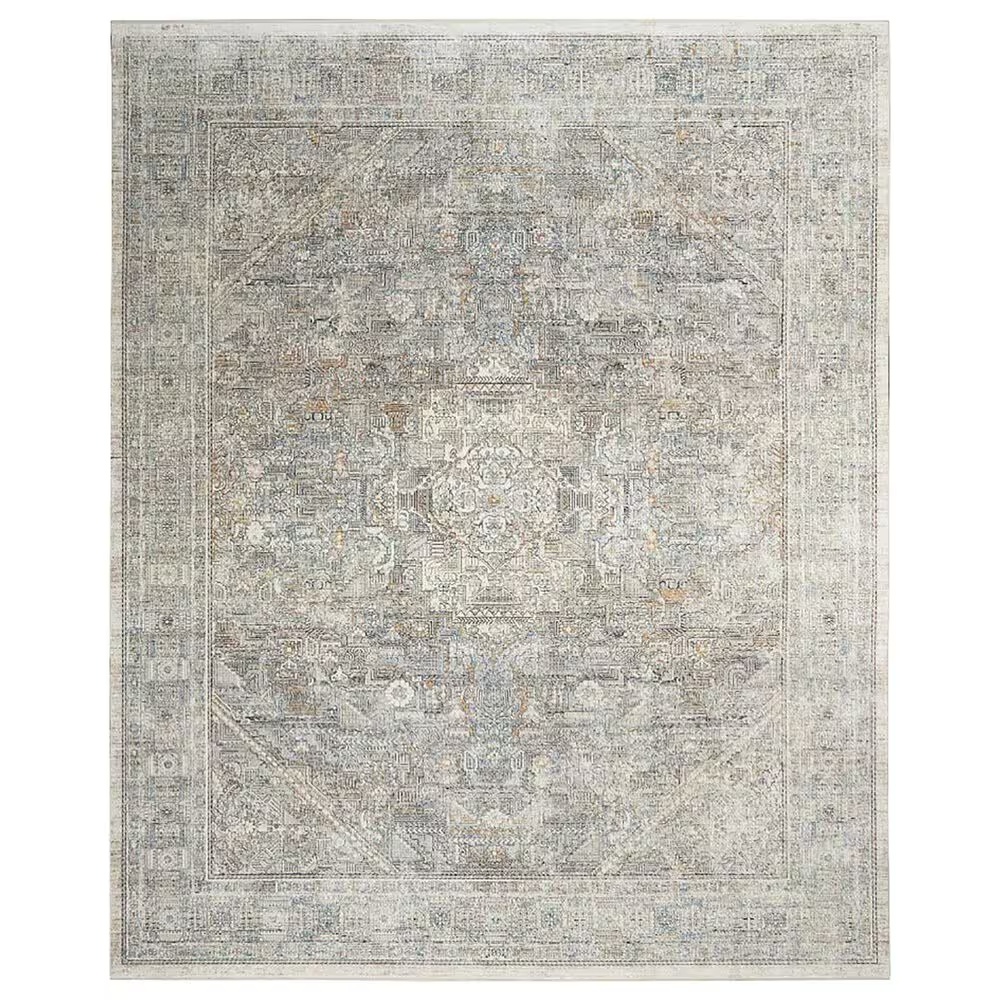 Nourison Starry Nights STN02 8' x 10' Cream and Grey Area Rug