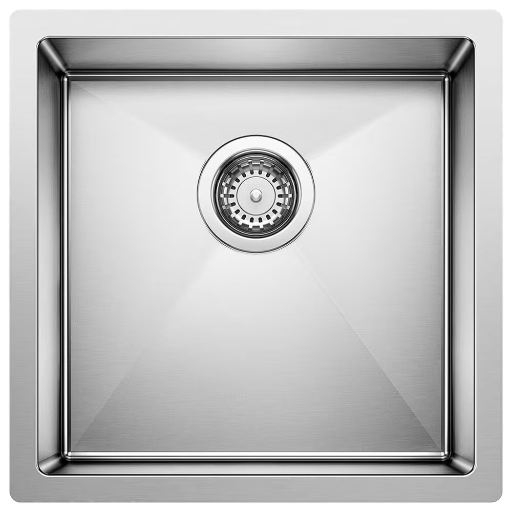 Blanco Precision 17" R10 Bar Sink in Satin Polished