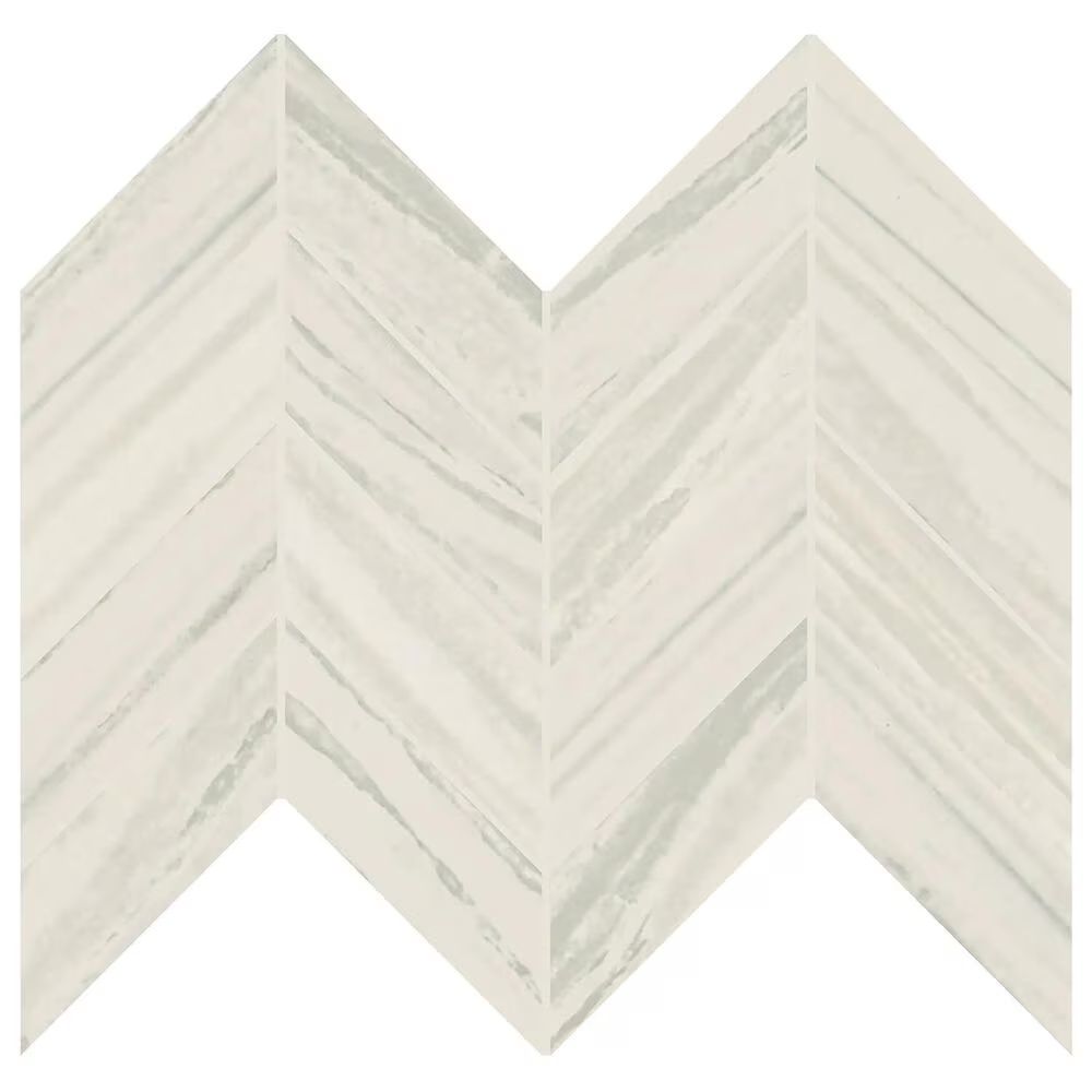 Dal-Tile Stria Maestro 2" x 5" on 12" x 12" Mesh-mounted Porcelain Mosaic Sheet