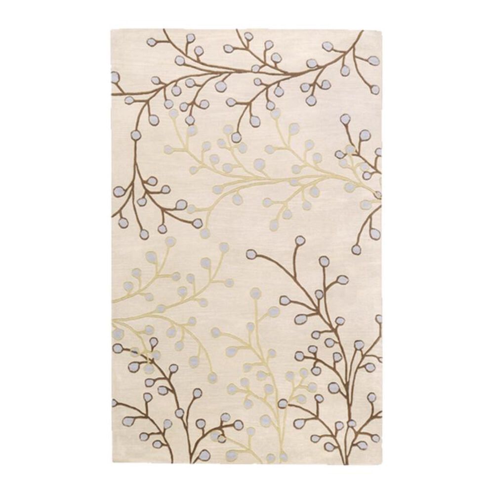 Surya Athena ATH-5008 6' x 9' Taupe, Brown and Camel Area Rug