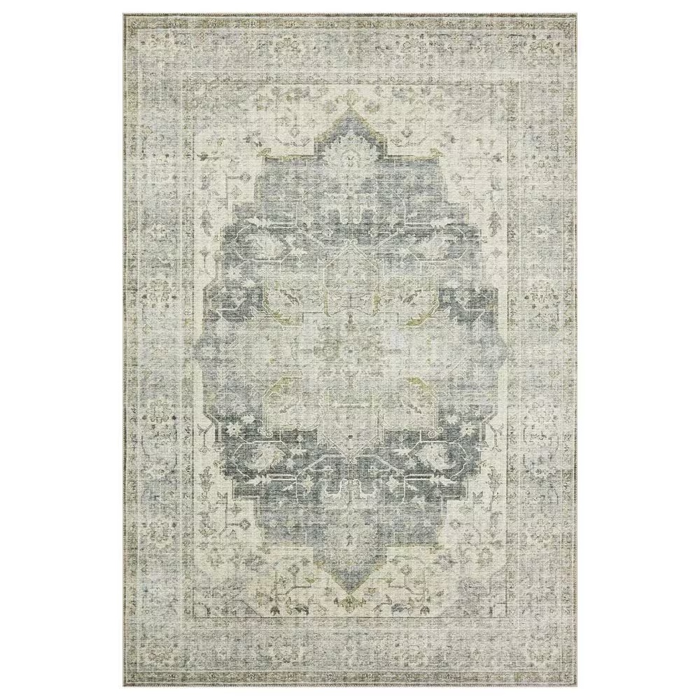 Loloi II Skye SKY-12 5' x 7'6" Charcoal and Dove Area Rug