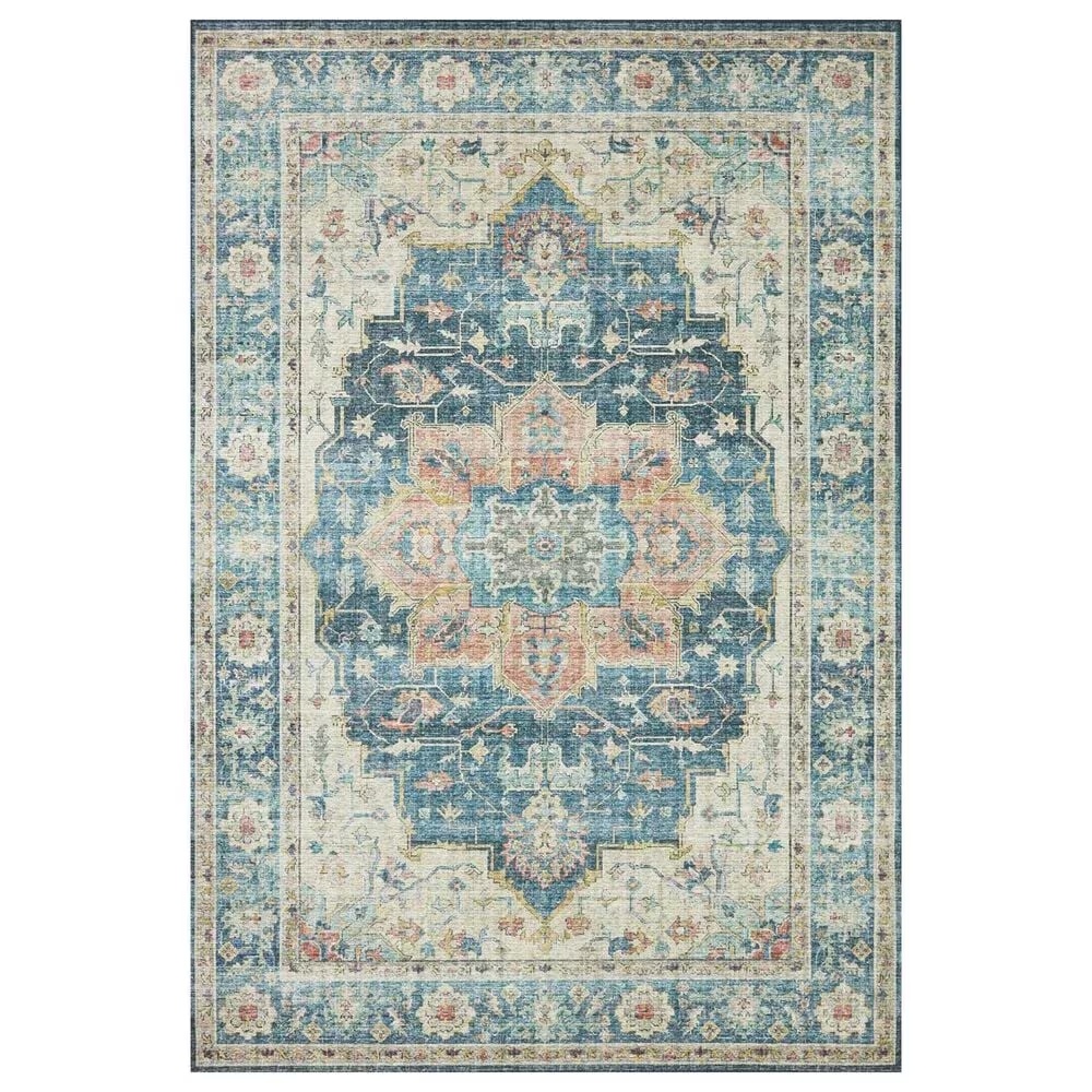 Loloi II Skye SKY-12 7'6" x 9'6" Ocean Area Rug