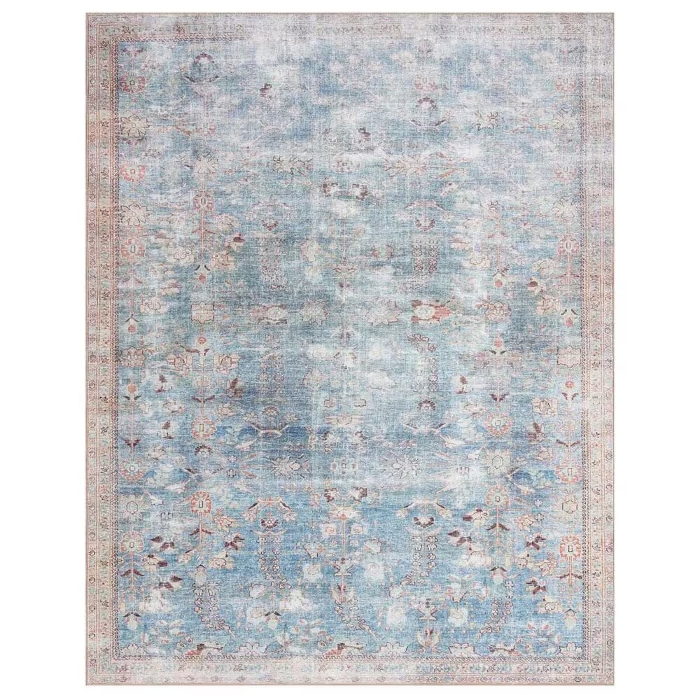 Loloi II Wynter WYN-06 5' x 7'6" Teal/Multi Area Rug