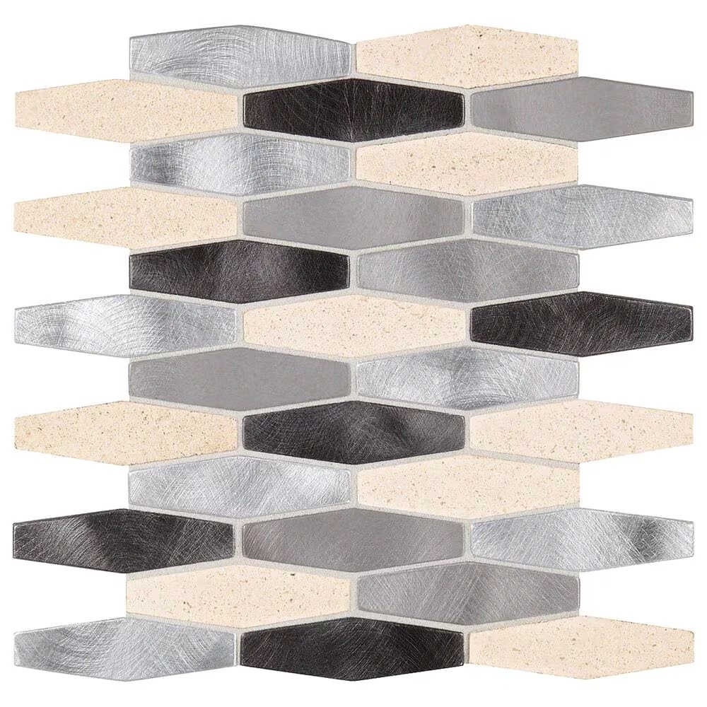 Dal-Tile Infinite Mirage Timeless Ilussion 12" x 12" Mosaic Sheet