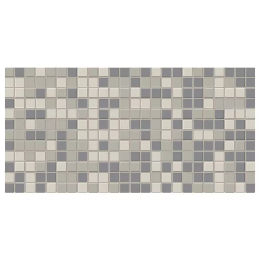 Dal-Tile Keystones Wheat Blend 1" x 1" on 12" x 24" Porcelain Mosaic Sheet