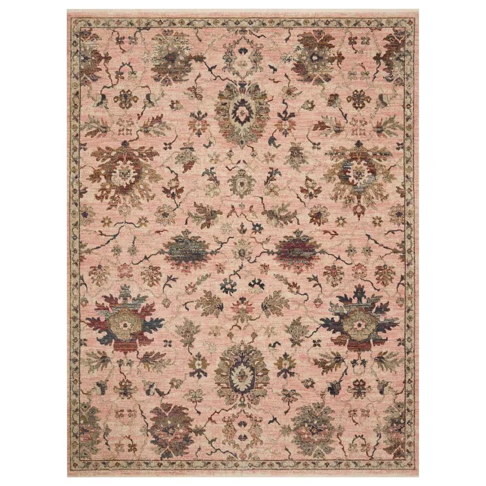 Loloi Giada GIA-03 3'2" Round Blush Area Rug