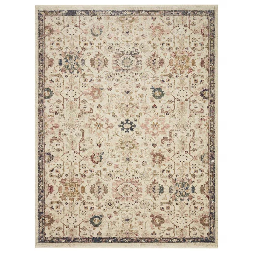 Loloi Giada GIA-04 3'2" Round Ivory Area Rug