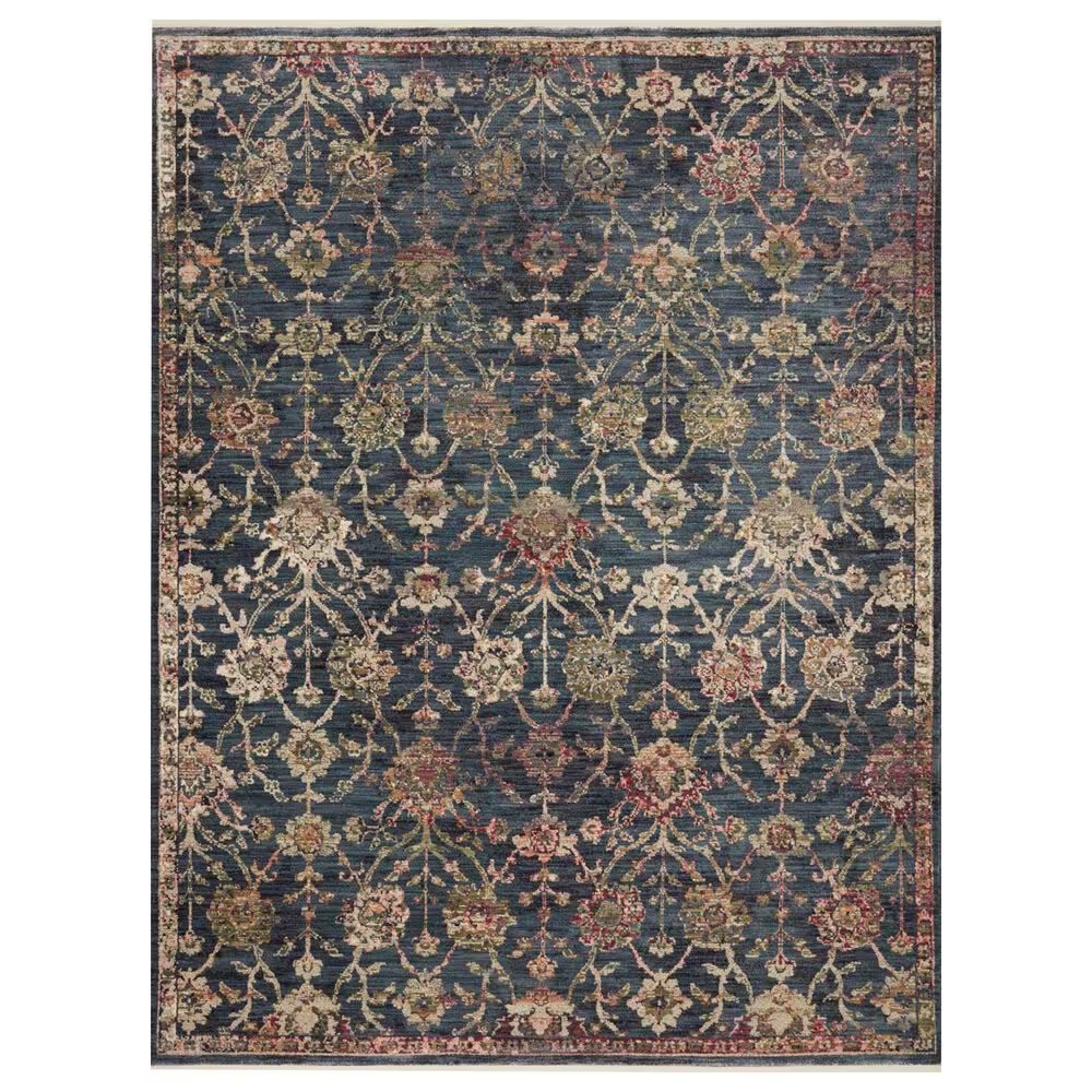 Loloi Giada GIA-05 7'9" Round Navy Area Rug