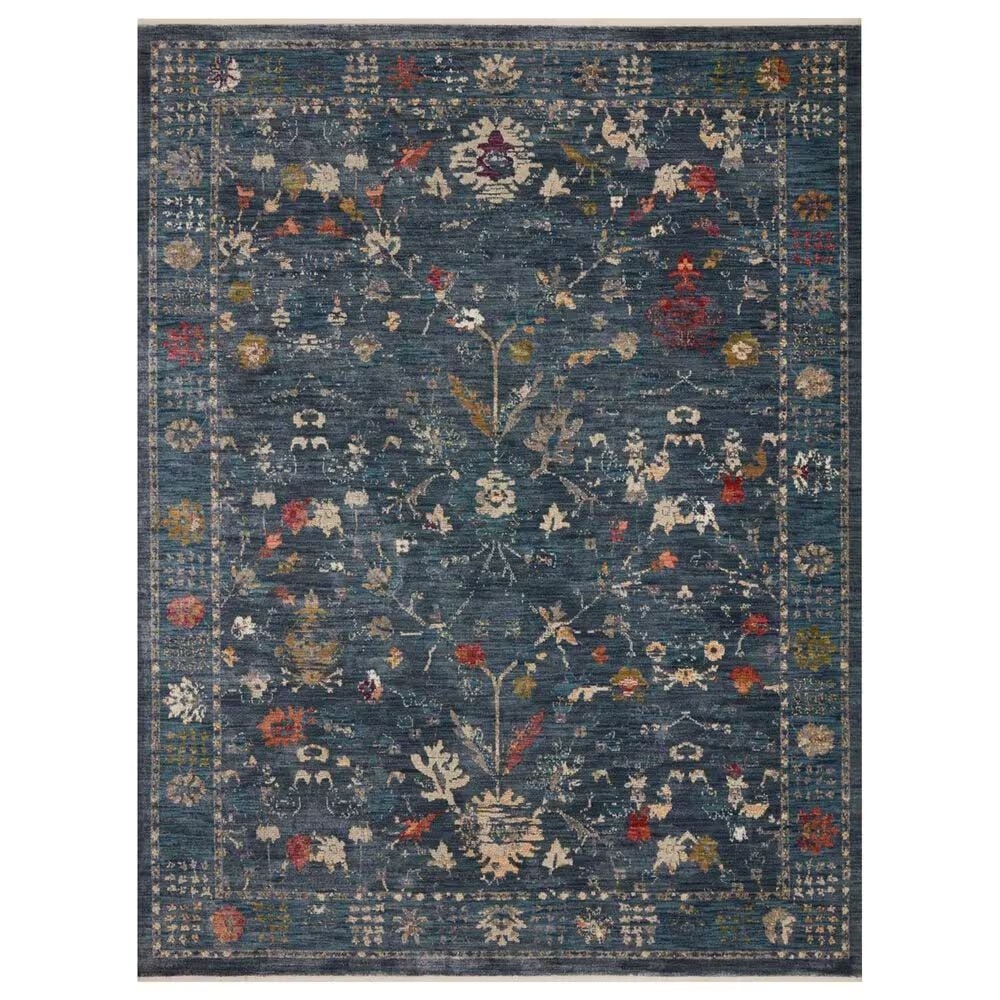 Loloi Giada GIA-06 3'2" Round Denim Area Rug