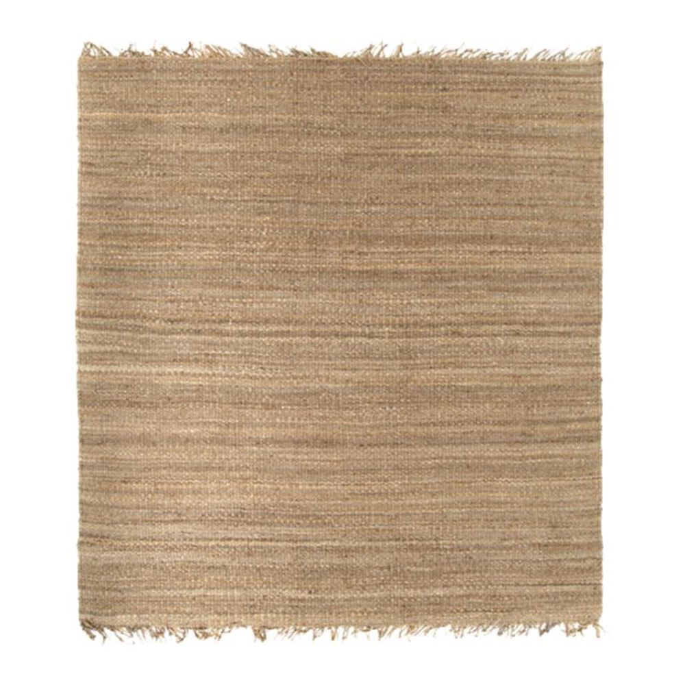 Surya Jute Natural JUTE NATURAL 8' Square Wheat Area Rug