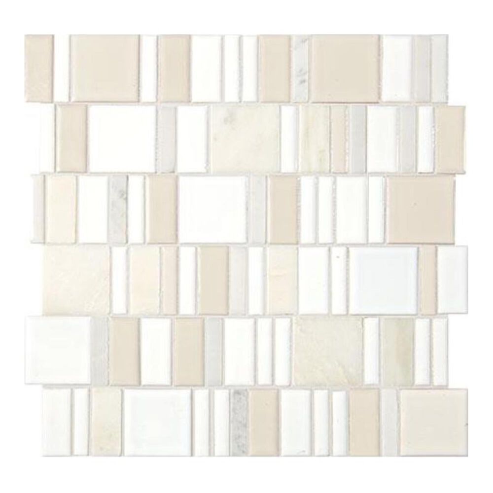 Marazzi Midpark Mosaics Cloud 13" x 13" Porcelain Mosaic Sheet