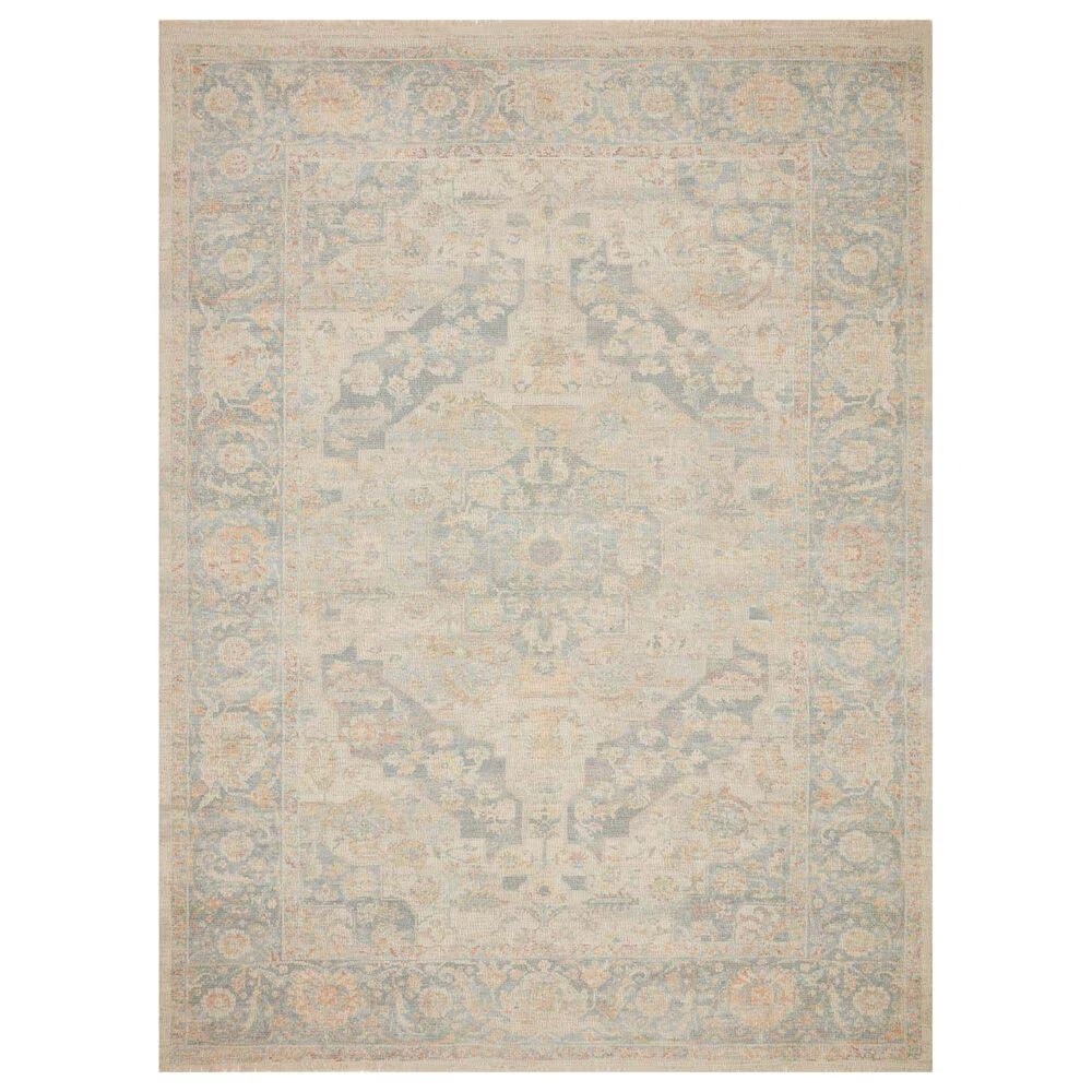 Loloi Priya PRY-08 5' x 7'6" Bone/Bluestone