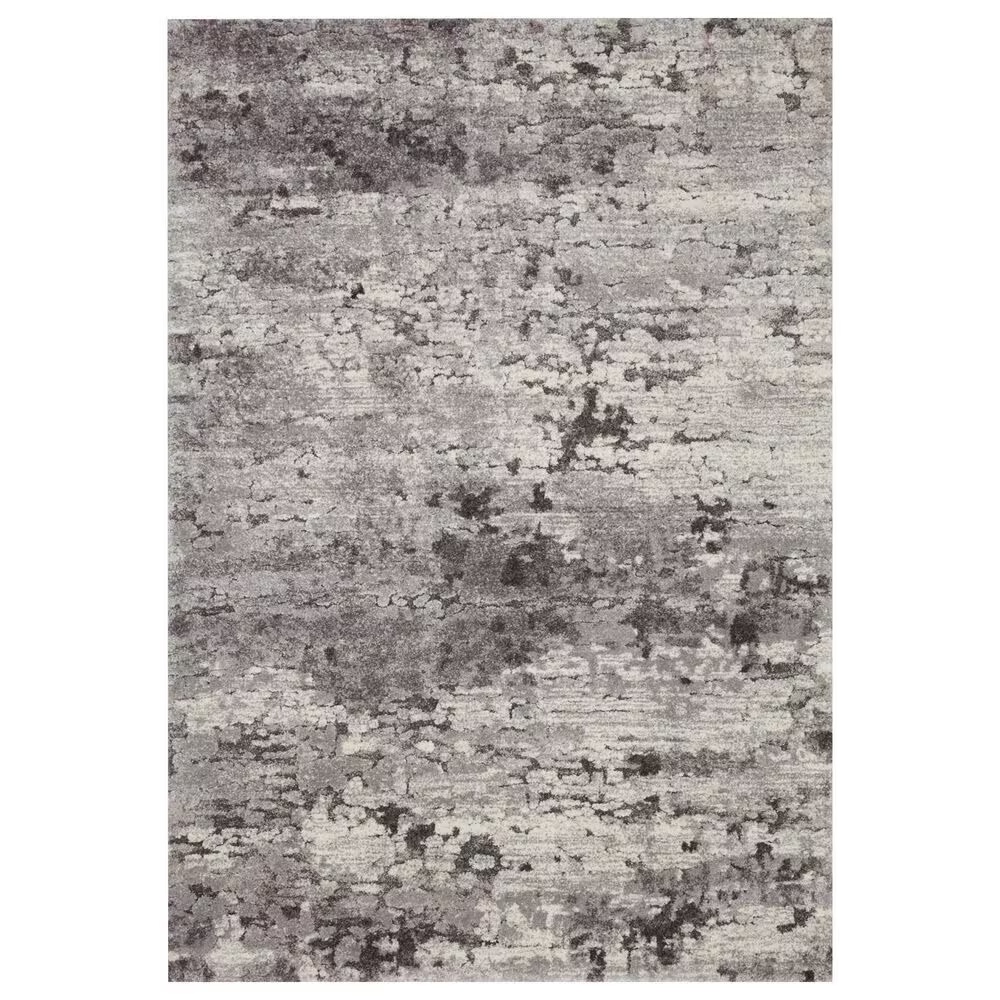 Loloi Theory THY-08 9'6" x 13' Charcoal and Grey
