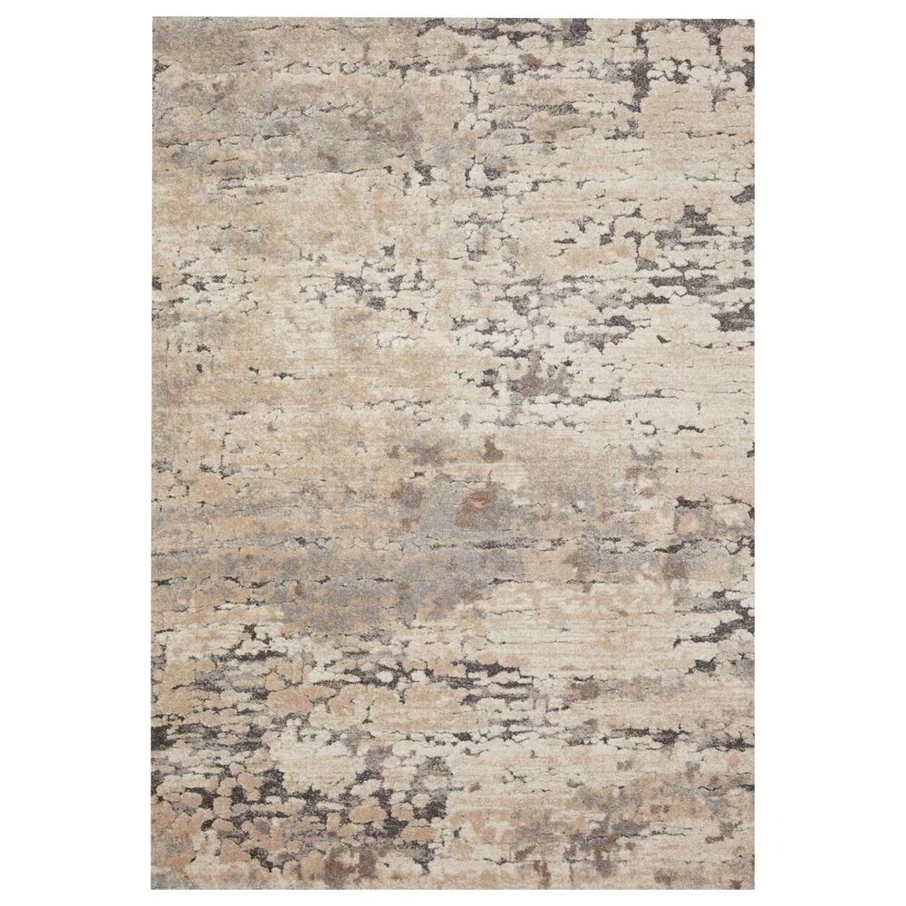 Loloi Theory THY-08 7'10" x 10'10" Taupe and Grey