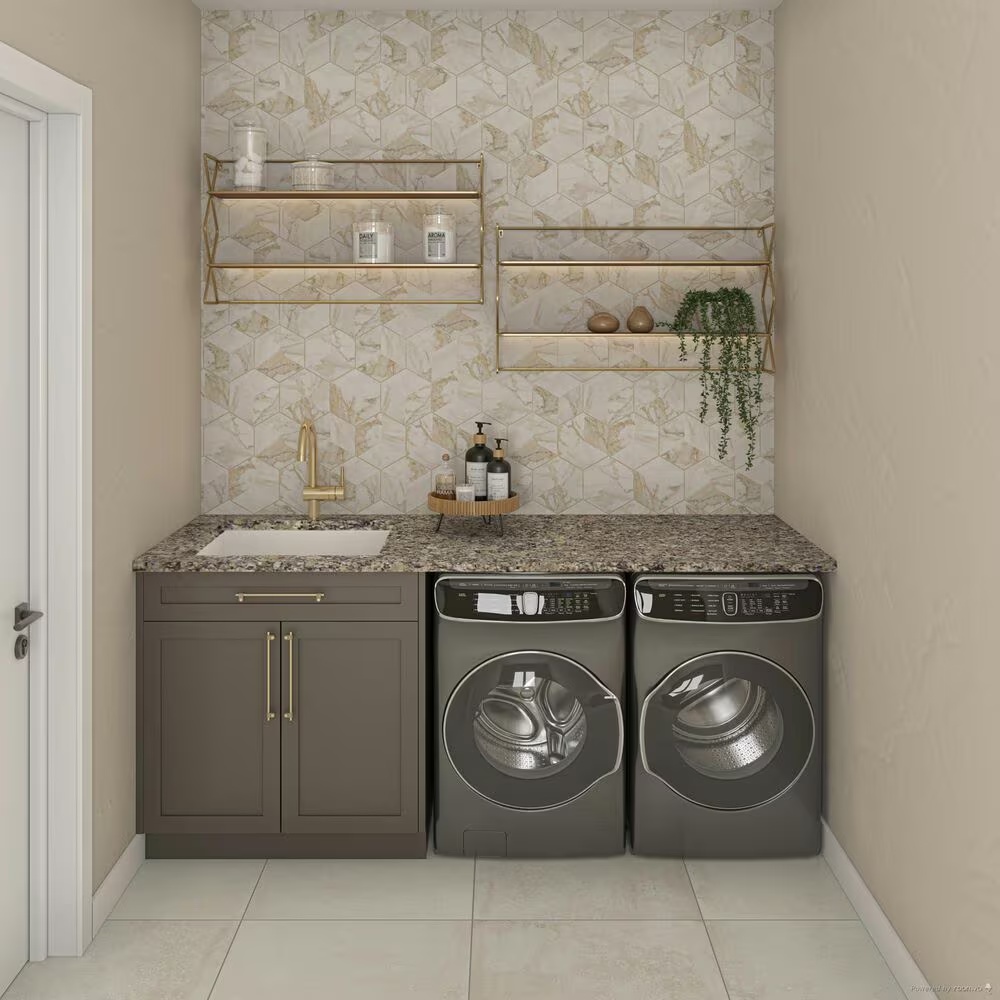 NFM Custom Countertops Santa Cecilia 3cm Granite Countertop