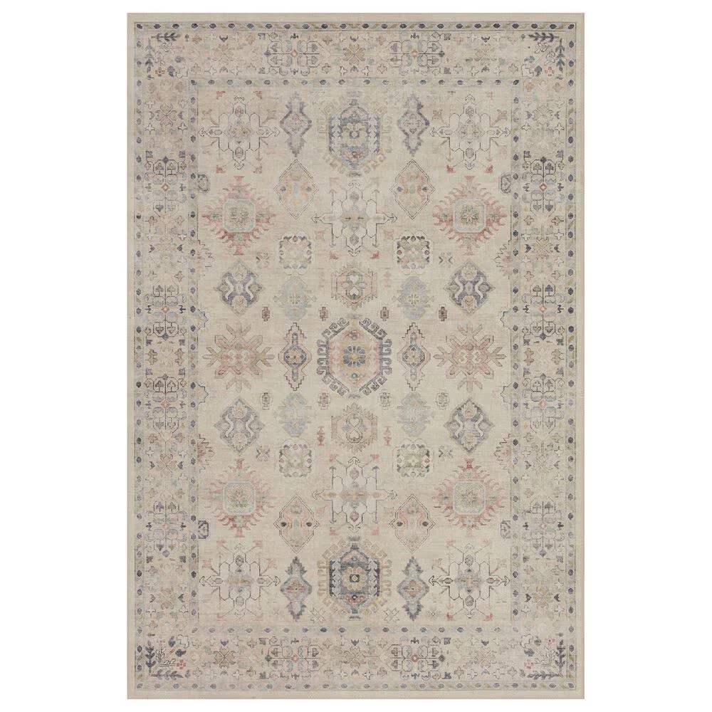 Loloi Hathaway 9' x 12' Beige and Multicolor Area Rug