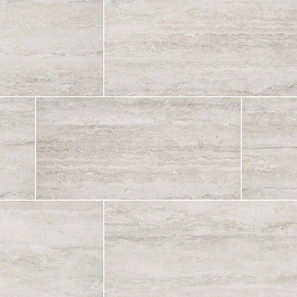 MS International Veneto White NVENWHI1224P 12" x 24" Porcelain Tile