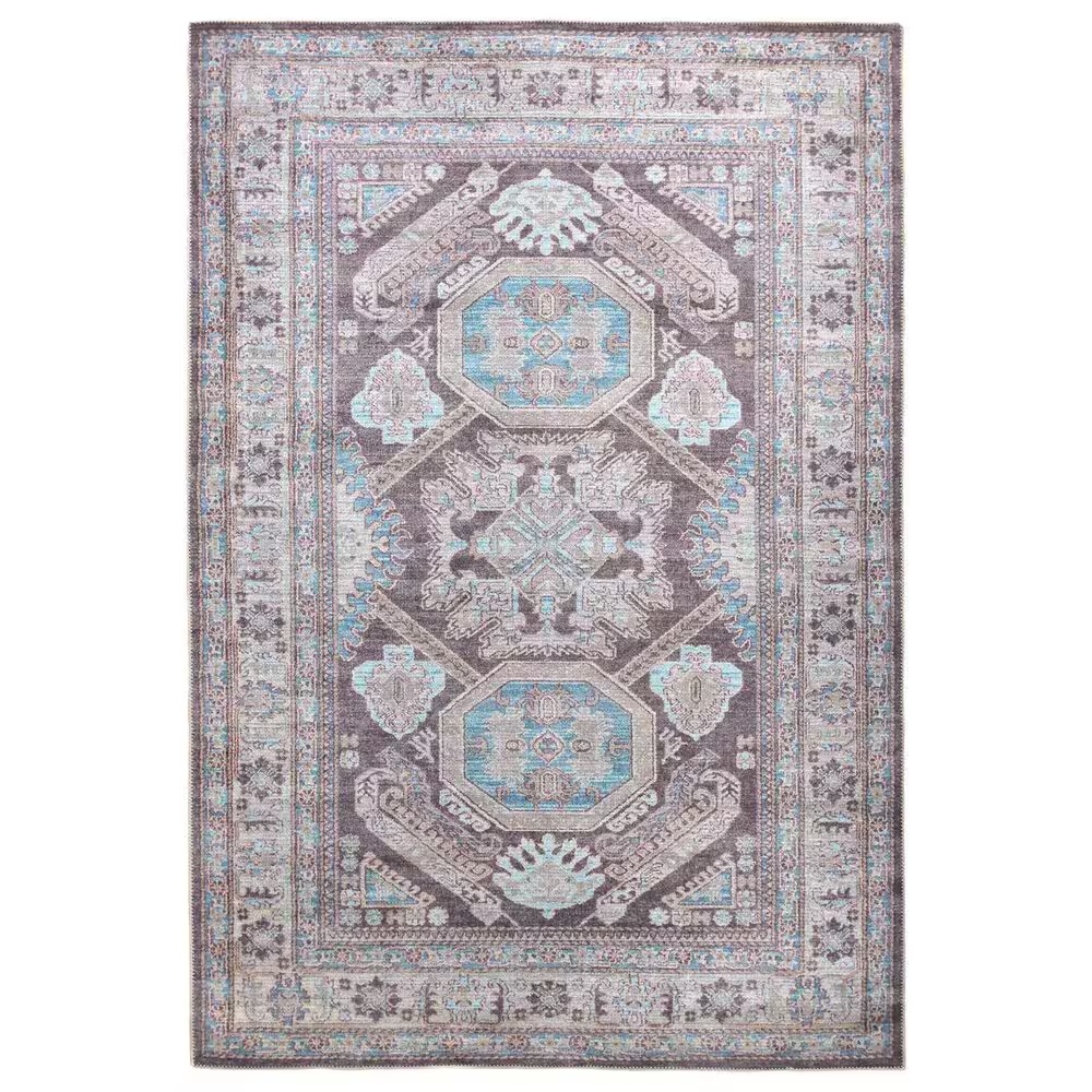 Feizy Percy 7'10" x 9'10" Gray Area Rug