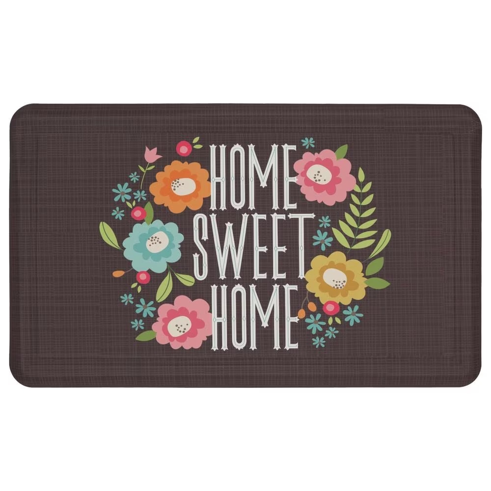Karastan Dri-Pro Comfort Home Sweet Home 4872-10297 1'6" x 2'6" Multicolor Area Rug