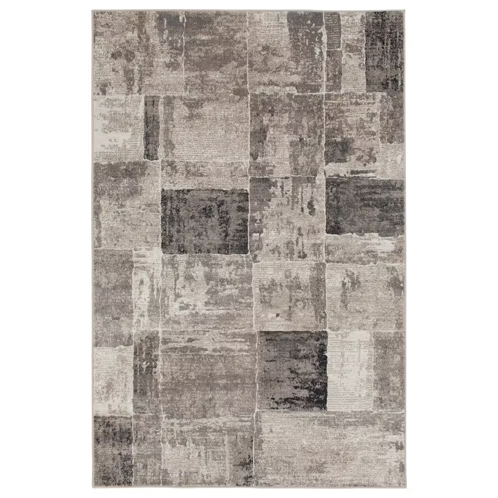 Central Oriental Adore Peyton 7'10" x 9'10" Beige and Grey Area Rug