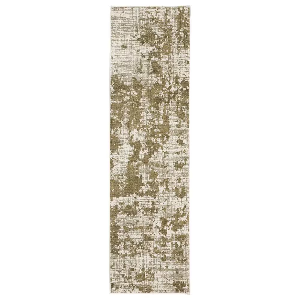 Oriental Weavers Venice Trento 2'3" x 7'6" Beige and Gold Runner