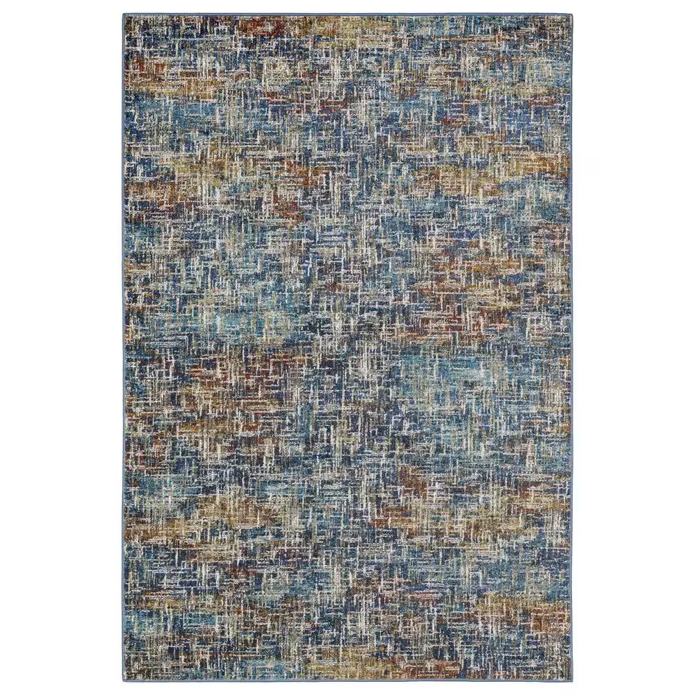 Oriental Weavers Venice Latina 9'10" x 12'10" Blue and Multicolor Area Rug