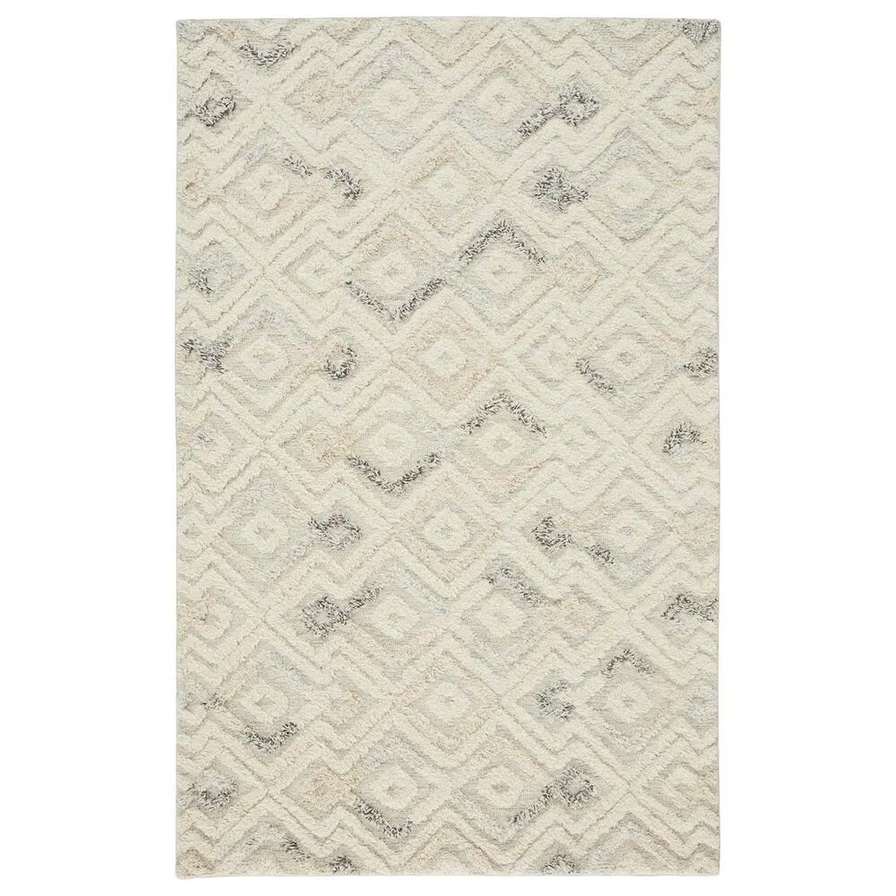 Feizy Anica 8' x 10' Ivory and Blue Area Rug