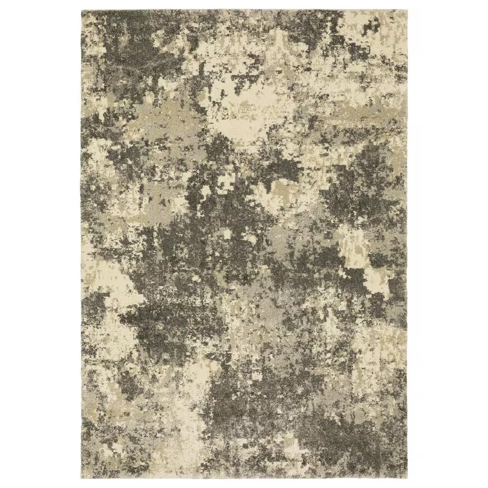 Oriental Weavers Astor Adonis 7150D 5'3" x 7'6" Grey Area Rug