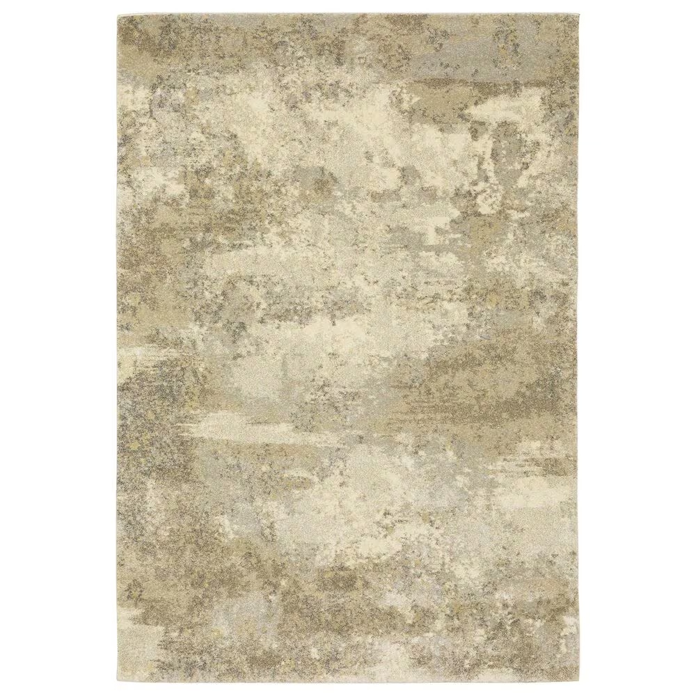 Oriental Weavers Astor Colin 8322J 7'10" x 10'10" Gold Area Rug