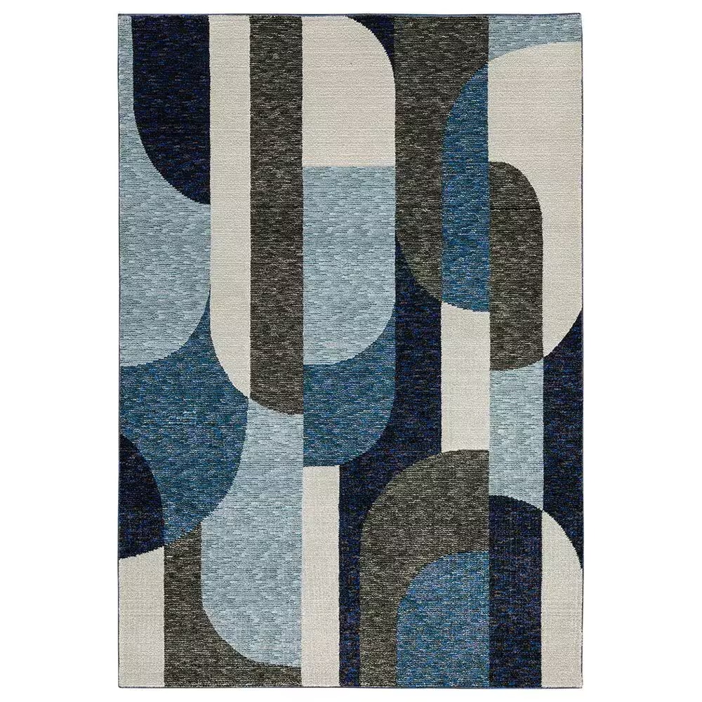 Oriental Weavers Strada 2'3" x 8' Blue Runner